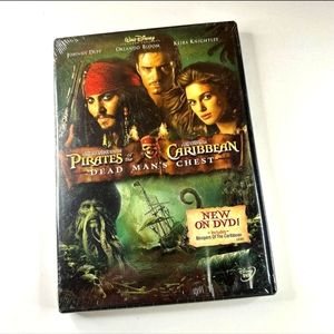 Disney Pirates of the Caribbean Dead Man's Chest DVD 2006 Johnny Depp Sealed